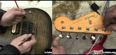 Changement chevalet Guitare acoustique - Guitare