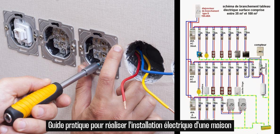 Guide pratique pour réaliser l'installation électrique d'une maison